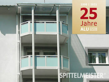 25 Jahre Alu-System-Balkone - Modell Klassiker 14