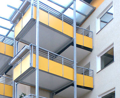Balkone in Berlin gebaut von Spittelmeister