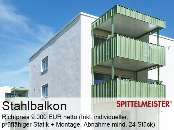 Balkon Preis Beton 9000 EUR