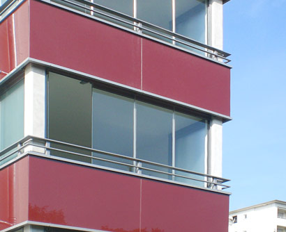 Referenzobjekt Balkonverglasung in Ludwigshafen am Hochhaus