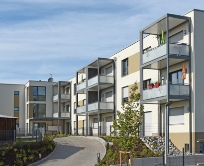 Balkonbau-Projekt: Fertigbalkone Seniorenwohnungen Ansbach © Balkonbauer Spittelmeister