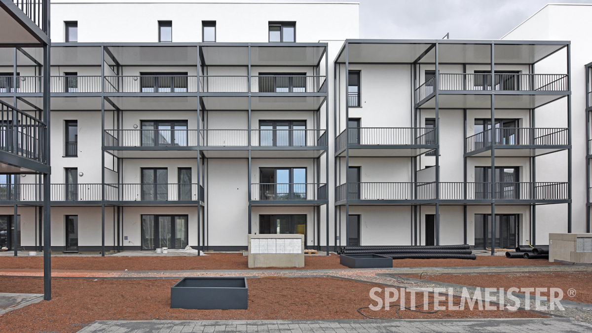Balkonbau in Frankfurt Nidderau Neue Mitte von Spittelmeister