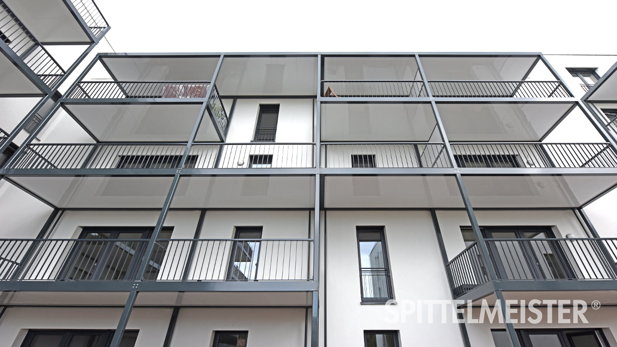 Balkone als Fertigbalkone für Neubauprojekt Frankfurt Nidderau