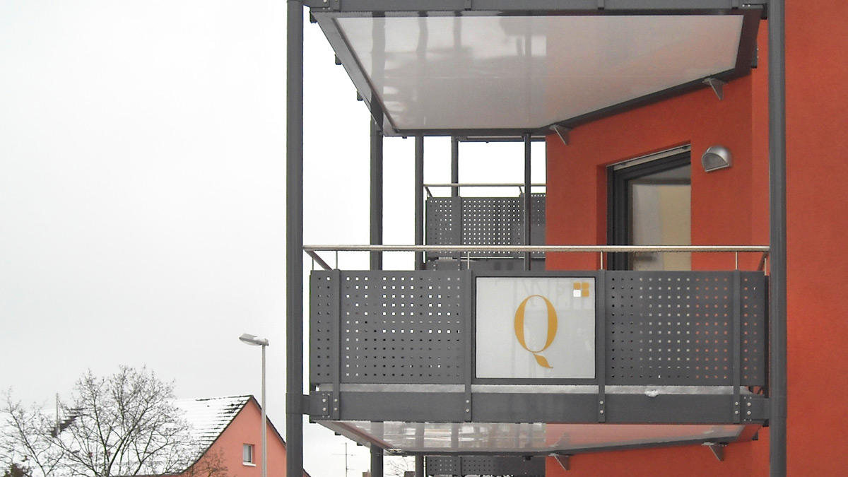 Balkone am Neubau in Ansbach vom Balkonbauer