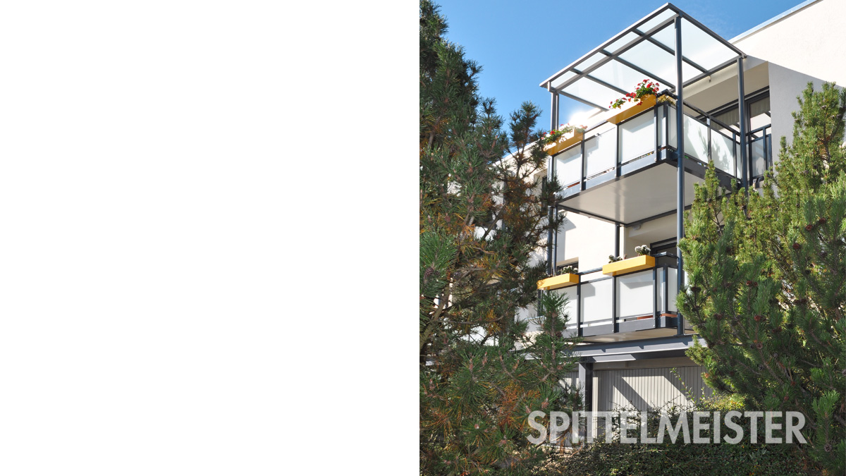Anbaubalkone als Aluminiumbalkone über Garagen von Spittelmeister