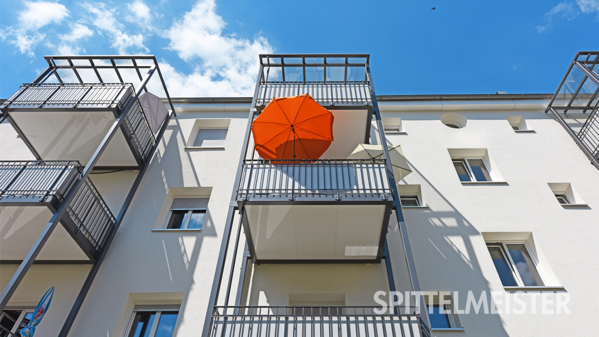 Schönes Wetter für den Balkon