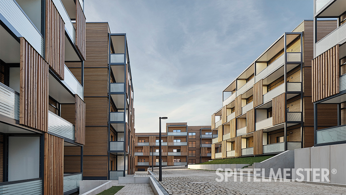 Personalwohnungen Stuttgart Klinikum Balkone 