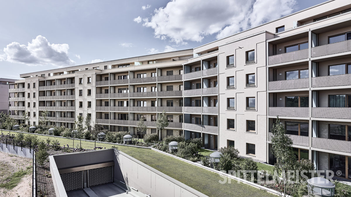 Lindequartier Mainz Kostheim Balkone Spittelmeister