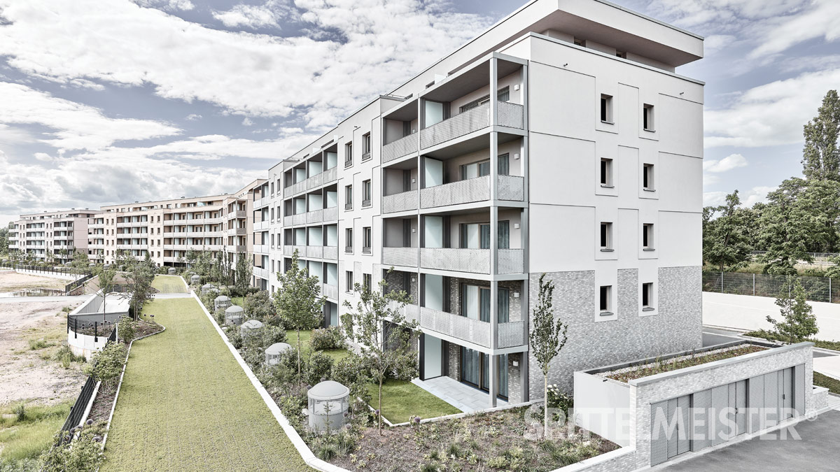 Lindequartier Mainz Kostheim Balkone Spittelmeister