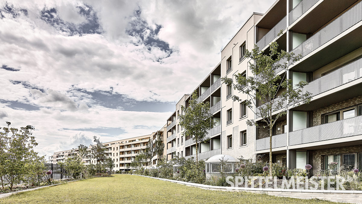 Lindequartier Mainz Kostheim Balkone Spittelmeister