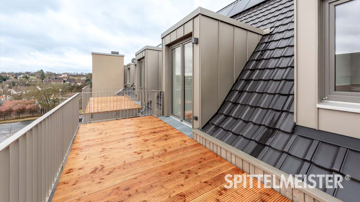Balkonanbau im Dachgeschoss Balkon Dachgeschoss
